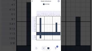 Nonogram Easter Adventure Postcard 1 Puzzle 16