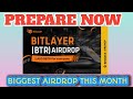 📢Bitlayer (BTR )Tge Binance Futures| Bitlayer ( BTR )TGE | Binance Bitlayer BTCFI web3 Airdrop|