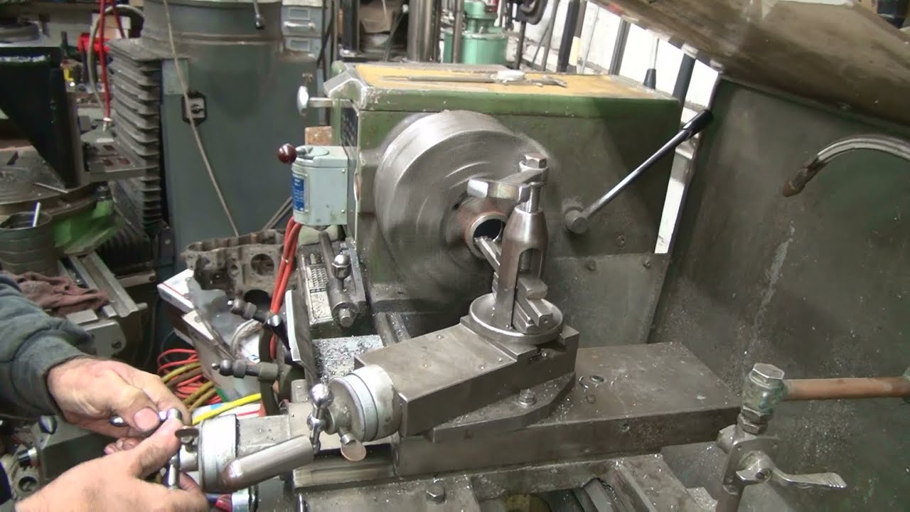 116 the making of a flywheel truing tool crankshaft milwaukee 8 m8 evo