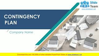 Contingency Plan PowerPoint Presentation Slides
