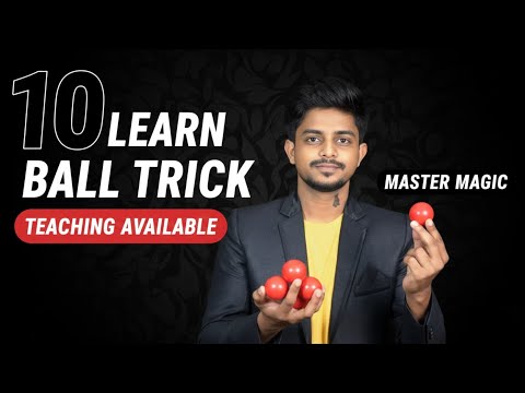 “Multiplying Balls Magic Trick – Ek Se Do, Do Se Teen, Sab Balls Gayab! 😱✨”🎩 