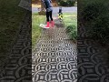 This Accidental Driveway Art is GENIUS! 🎨