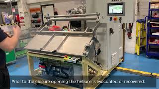 Leak Detection System for Testing Vehicle Battery Assembly Housings