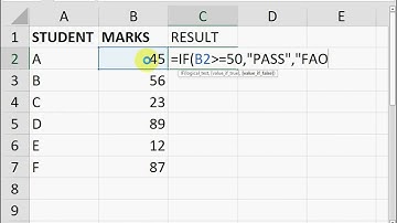 MS Excel - Student Mark Sheet Calculation Sum, Average, Rank, Grade, Pass Fail, Status