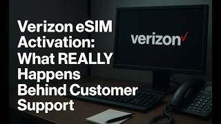 Verizon eSIM Activation - What REALLY Happens Behind Customer Support | Full Behind-the-Scenes Guide