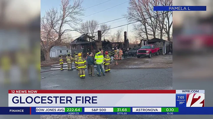 Fire at Glocester home sends 1 to the hospital