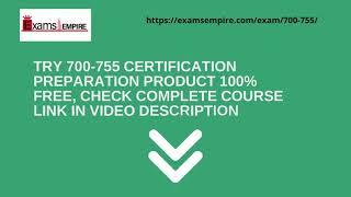 Cisco 700-755 Exam PDF dumps Video by ExamsEmpire