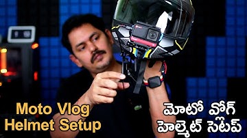 Motovlog: Helmet Setup! Cheap and easy install audio & video