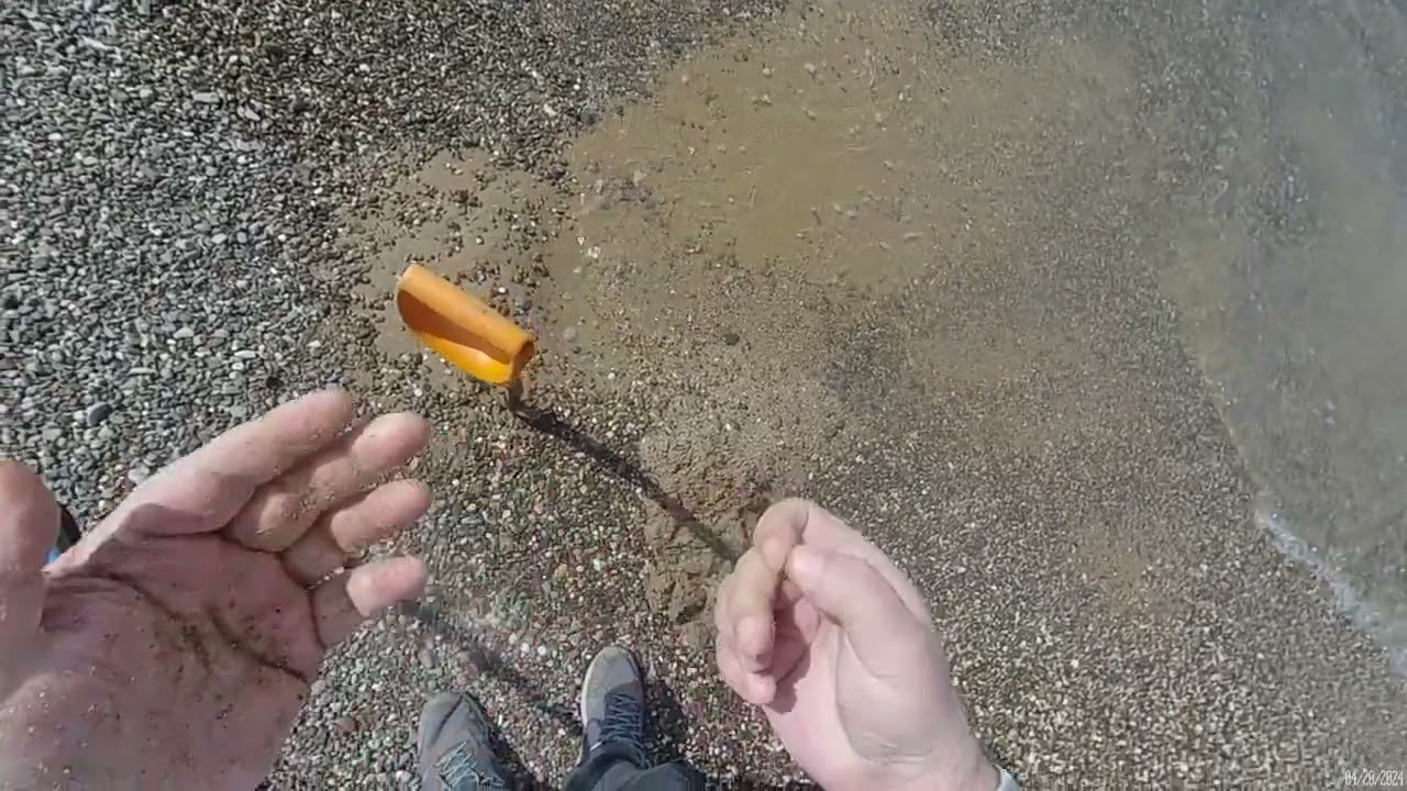 В поисках золота на море, металлоискатель nokta double score