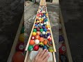 マーブルラン233 marble run 金属坂 木製スロープ ビリヤード版