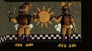 [C4D/FNaF] Fredbear and Springbonnie Performance