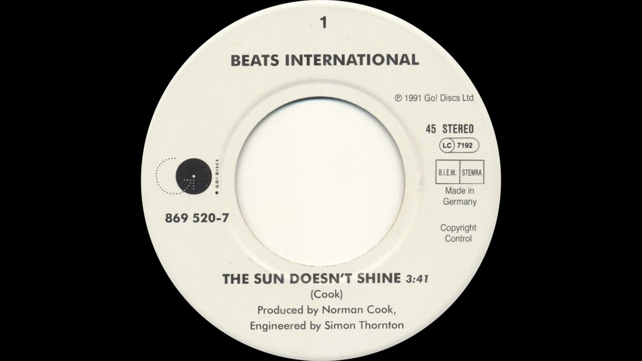 Beats International - The Sun Doesn't Shine - YouTube