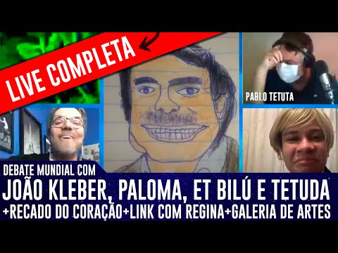 DG Live ao Vivo Show | Debate Mundial: João Kleber, ET Bilú, Yellowsun, Paloma e Nhono com Trombose