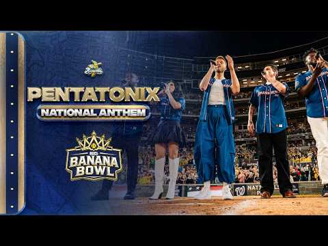 Pentatonix Sing National Anthem at The 2026 Banana Bowl