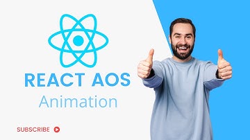 ⚛️React AOS on scroll Animation Effect | Make your Website outstanding 🔥