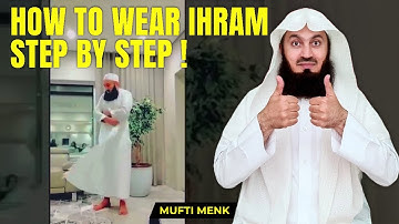 Mufti Menk shows you a simple way to wear your Ihram | Mufti Menk | Hajj guide