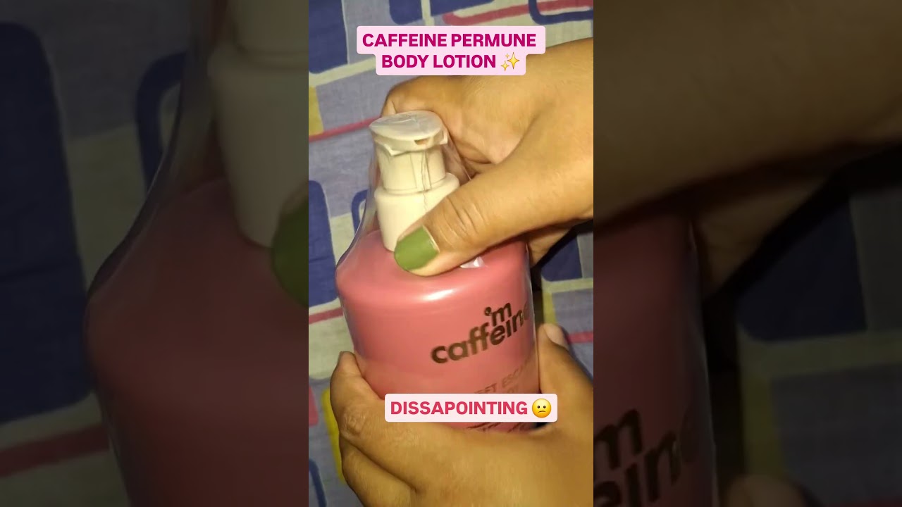 CAFFEINE PERFUME BODY LOTION ✨️...