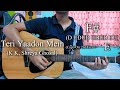 Teri Yaadon Mein | The Killer | Easy Guitar Chords Lesson+Cover, Strumming Pattern, Progressions...
