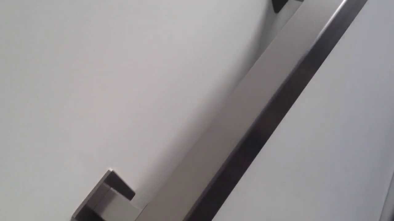 Rvs trapleuning vierkant