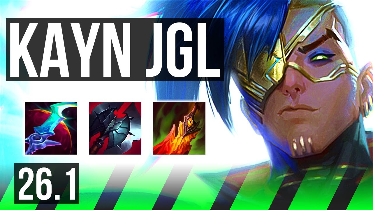 KAYN vs ZED (JGL) | EUNE Grandmaster | 26.1