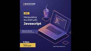Week 9: Web 2 - Manipulating the DOM with Javascript