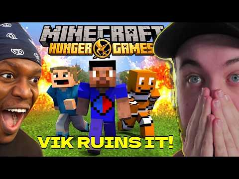 THIS VIDEO SUCKS? REACTING TO SIDEMEN MEGA MINECRAFT HUNGER GAMES!