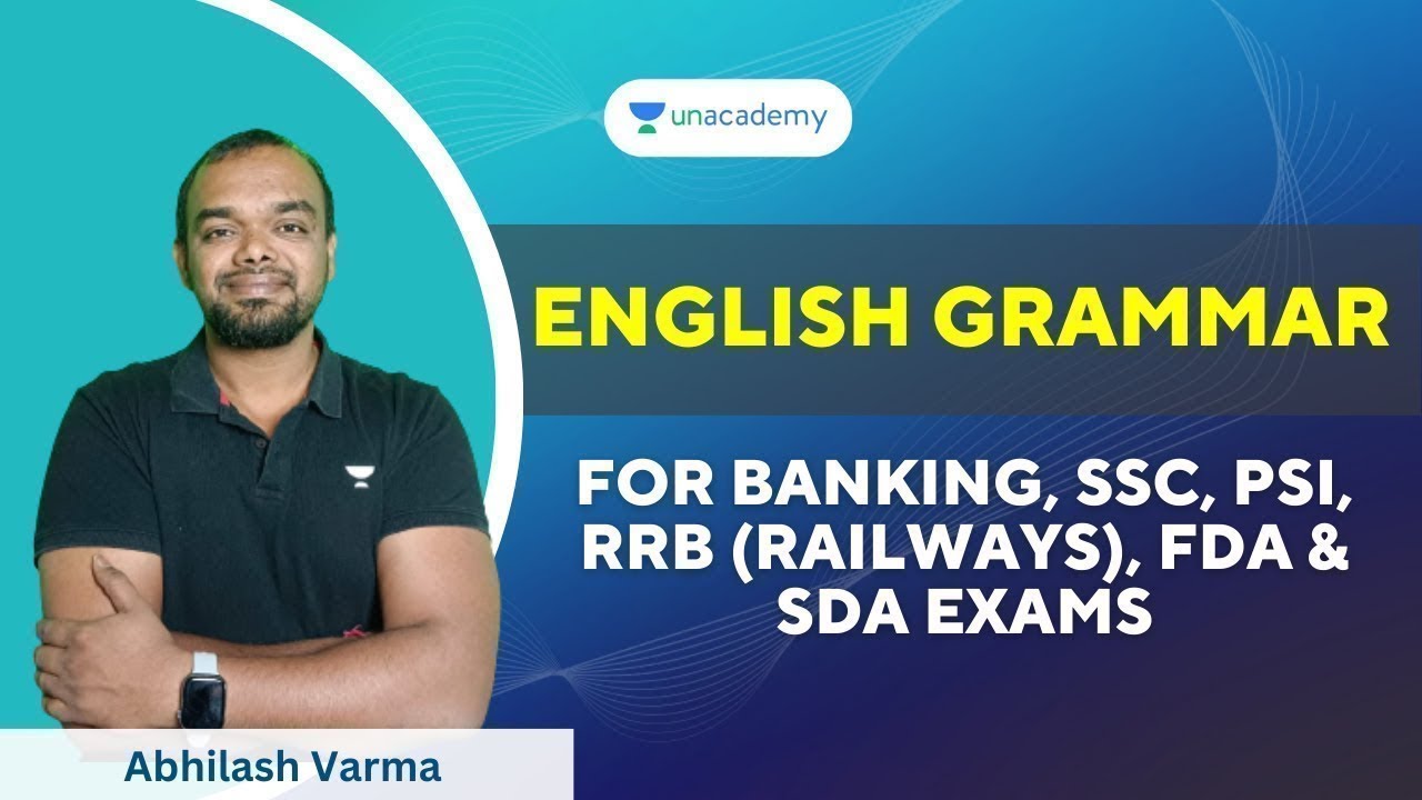 English Grammar Classes | Part 6 | Abhilash Varma | Unacademy Kannada