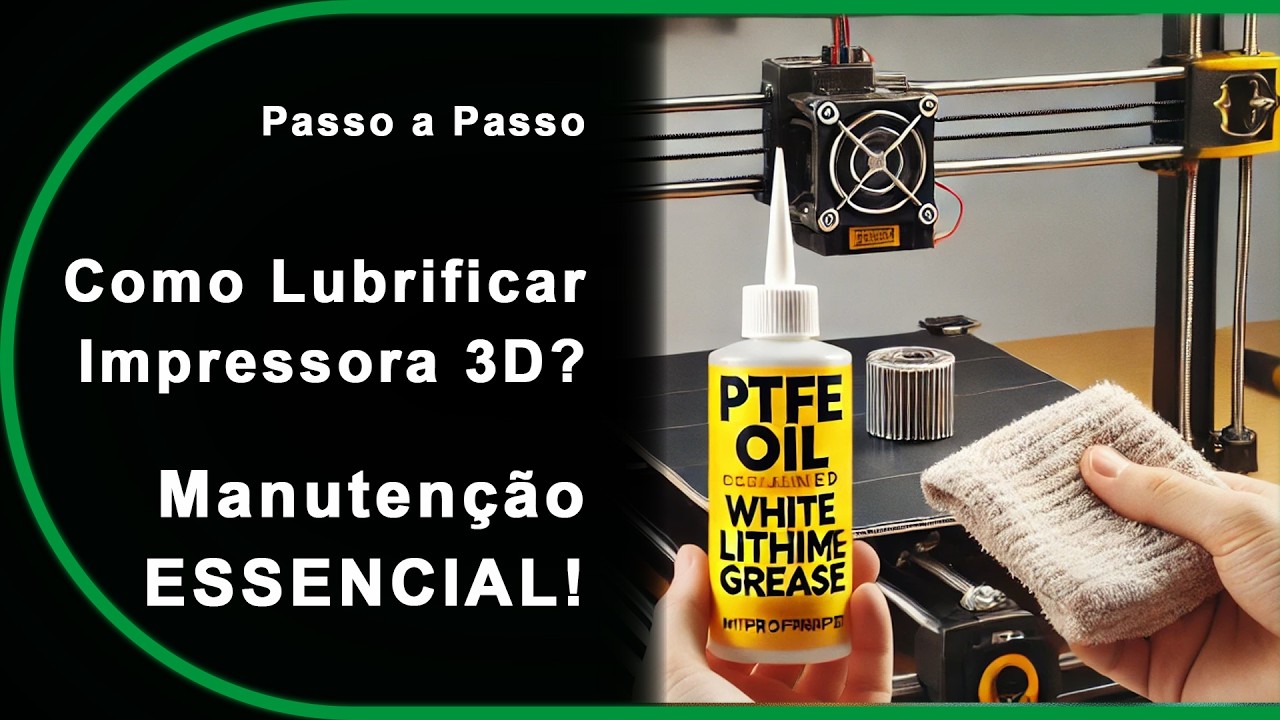 Como Limpar e Lubrificar Sua Impressora 3D Corretamente - YouTube