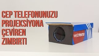 Cep Telefonunuzu  Projeksiyona  Çeviren Zımbırtı Yaptık
