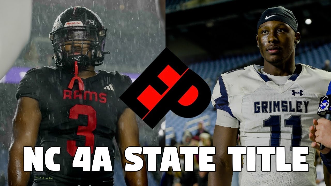 WATCH: Title Rematch!! #5 Rolesville vs #1 Grimsley: North Carolina 4A State Championship! | 4K