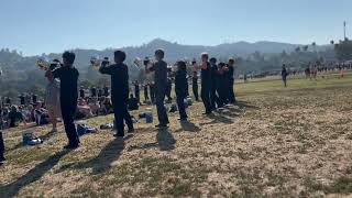 Blue Devils B Brass Warm-ups @ DCI The Rose Bowl 2025