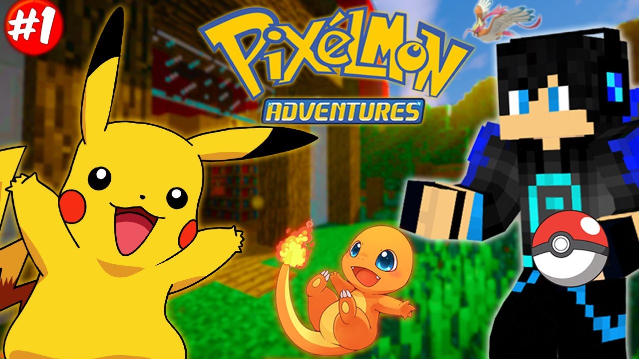 PIXELMON : THE POKEMON JOURNEY BEGINS | MINECRAFT