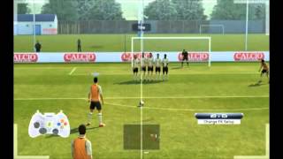 PES 2013 - Free kick tutorial with knuckleball ( PC PS3 Xbox 360 )