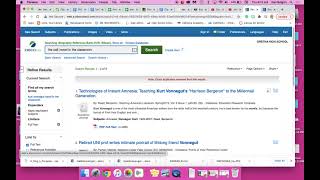 Finding classics in the classroom articles in EBSCO