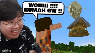 Gw Isengin Temen Gw Dengan Bikin Rumah Dia Terbang di Minecraft