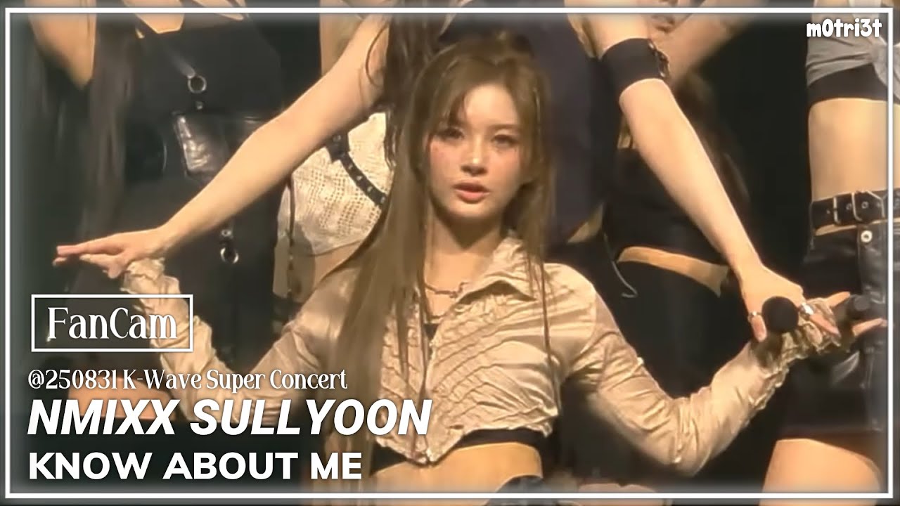 [직캠4K] 250831 엔믹스 설윤 'KNOW ABOUT ME' (NMIXX SULLYOON FanCam) @K-Wave Super Concert