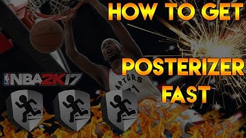 HOW TO GET POSTERIZER BADGE FAST | ALL POSITIONS | NBA2k17