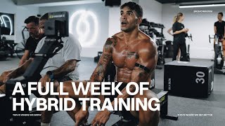 A Full Week Of Hybrid Training Preparing Myself For Hyrox Pro