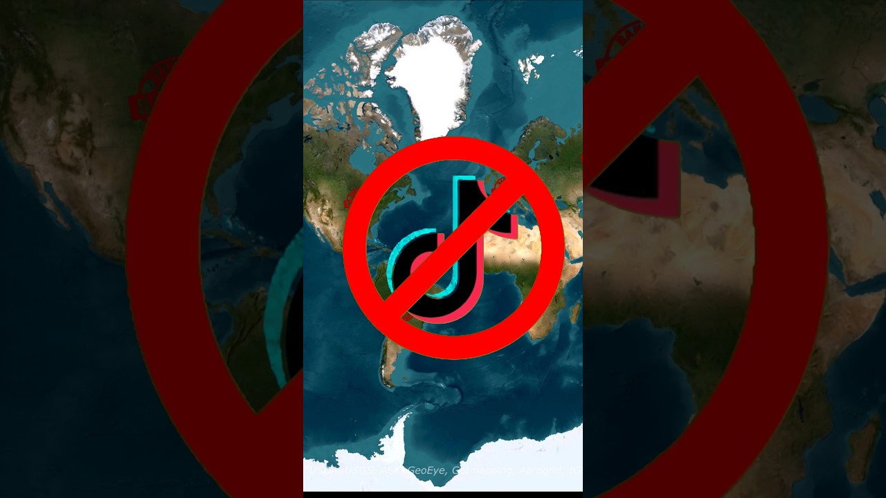 TikTok banned countries 