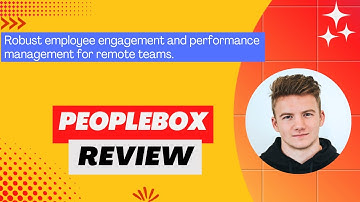 Peoplebox Review, Demo + Tutorial I tracks remote employee performance and engagement