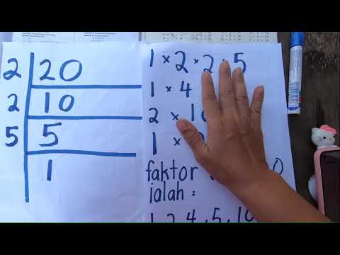 Video: Apakah yang dimaksudkan untuk mencari faktor bagi suatu nombor?