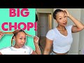 BIG CHOP on damaged curly hair 2021 | It’s time to say goodbye ! 🤎 | the natural hair journey