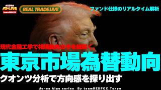 【FXライブ】東京 - LN市場‐『原油暴騰』始まったエネルギー戦争。金融市場への影響は。【ドル円FX】クオンツ分析 [Jones/ジョーンズ]
