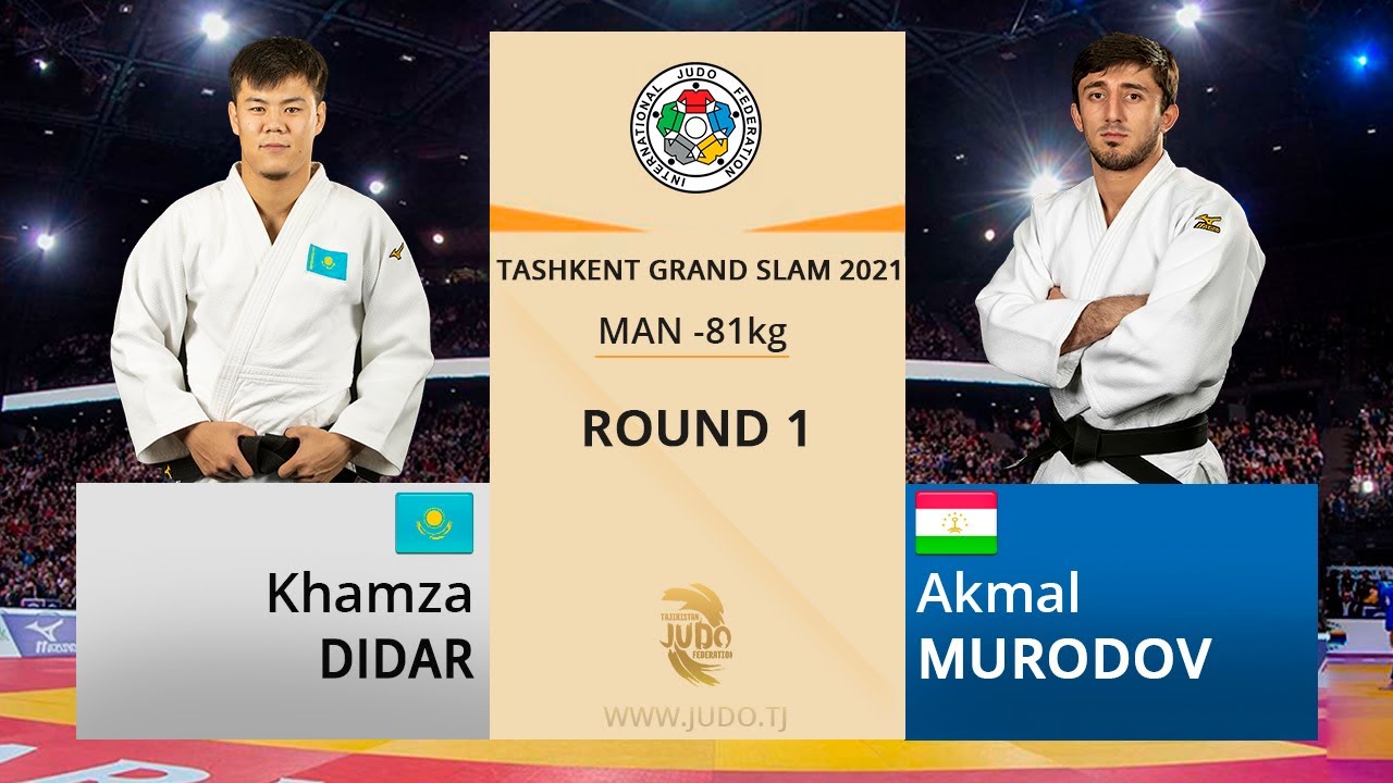 Хамза ДИДАР vs Акмал МУРОДОВ, -81кг, Round 1, Ташкент Гранд Слэм 2021