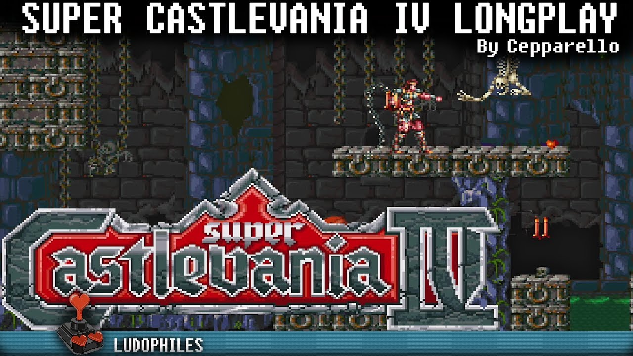 Super Castlevania IV Full Playthrough / Longplay / Walkthrough (no