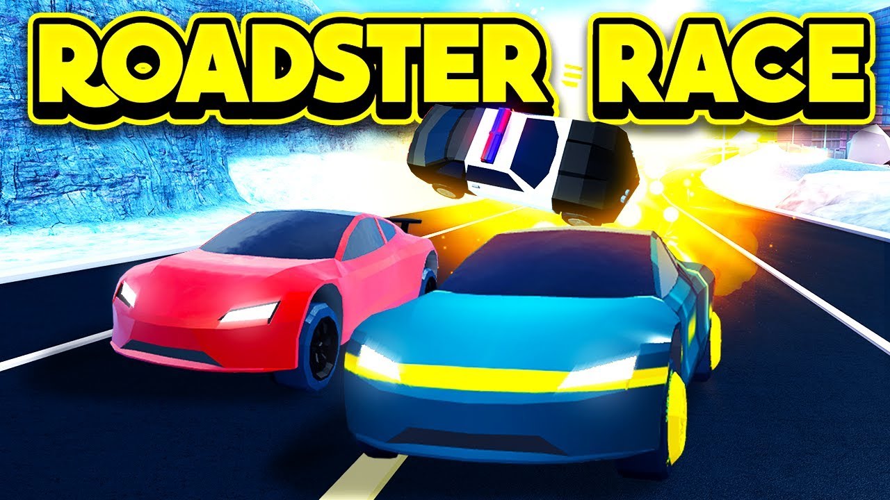 Racing The New Tesla Roadster Roblox Jailbreak Youtube - new robbery and tesla roadster coming to roblox jailbreak youtube