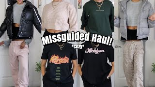 Super Cozy Missguided Haul! Graphic Tees, Sweats, Jackets, and More | Discount Code Included screenshot 5