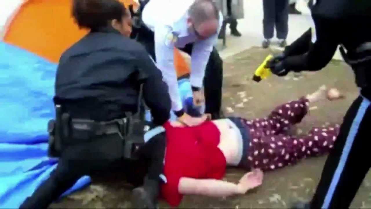 Occupy DC Protester Tased & Overnight Camping Ban