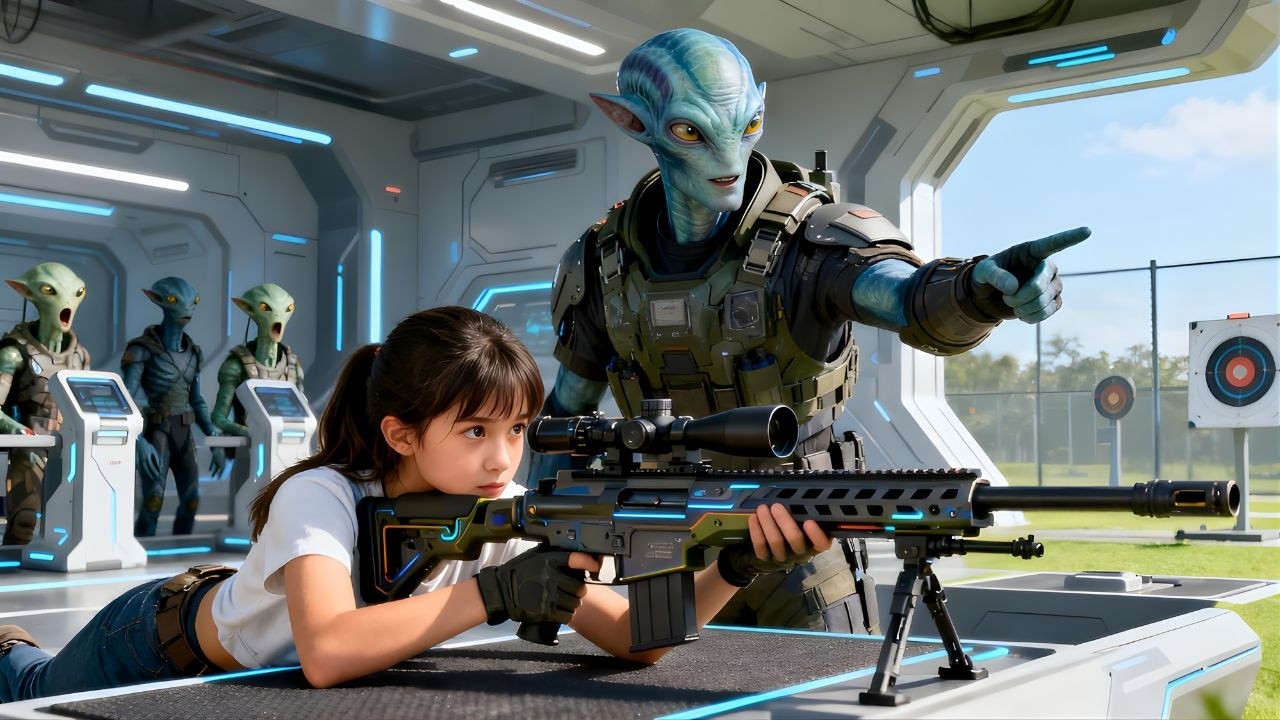 Они издевались над её винтовкой — пока инструктор не прошептал: «Только снайперы» HFY НАУЧНО-ФАНТ...