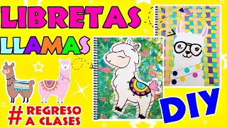 DIY LIBRETAS DE LLAMAS / ALPACAS | DECORA TUS LIBRETAS CON FOAMY | #REGRESOACLASES | DISEÑARTE ♥